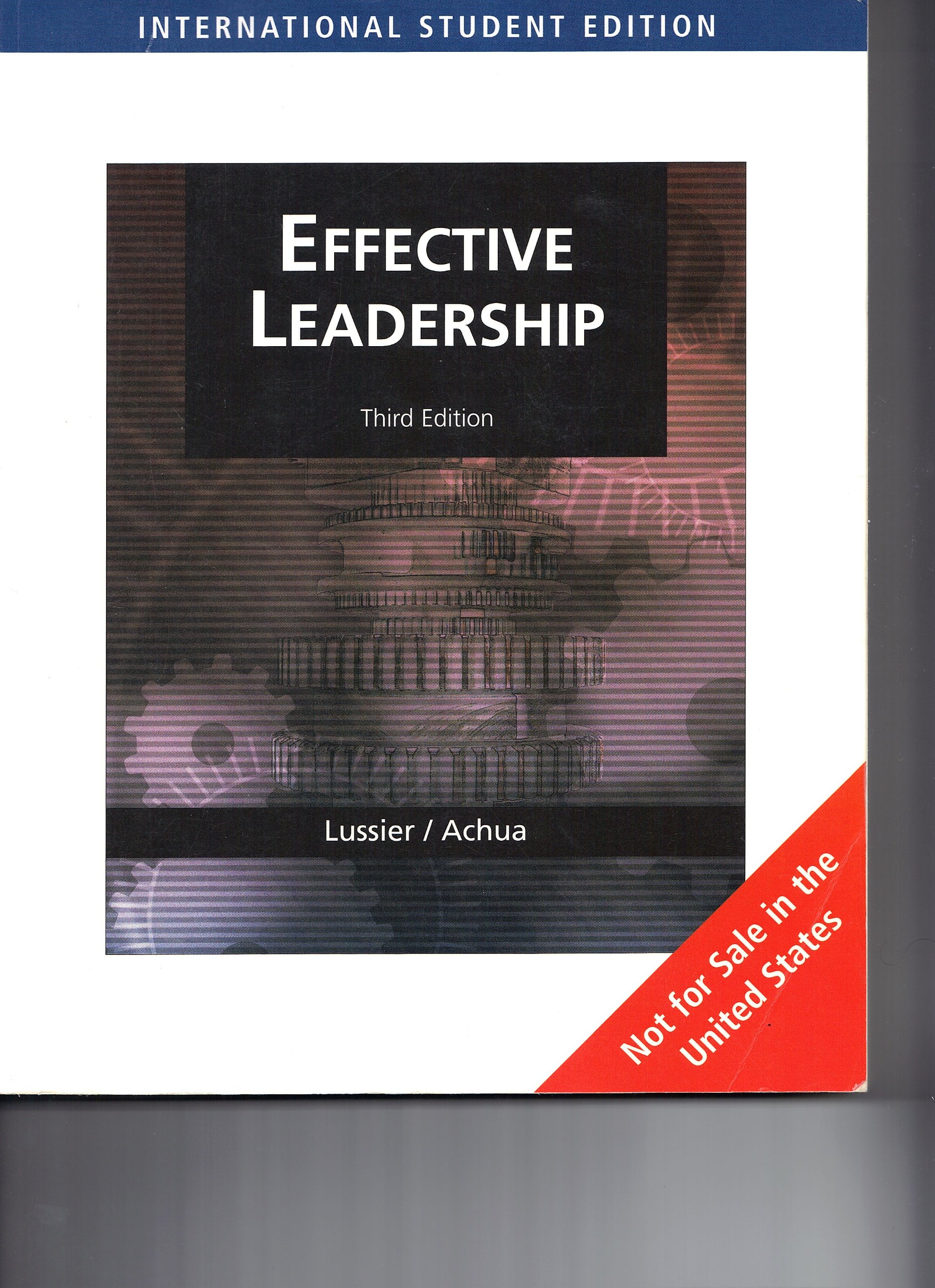Effective Leadership By Lussier And Achua Pdf Printer